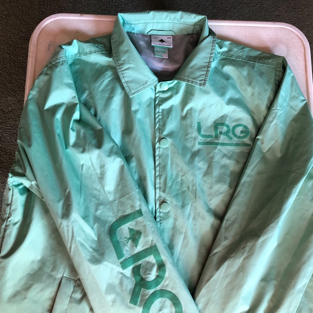 Mens LRG Crew Windbreaker